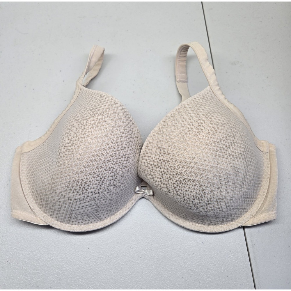 Le Mystere Women Bra 38E Beige Bardot Balconette Underwired Convertible